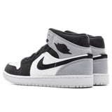 Women's Air Jordan 1 Mid SE - Sail/Black/Light Steel Grey