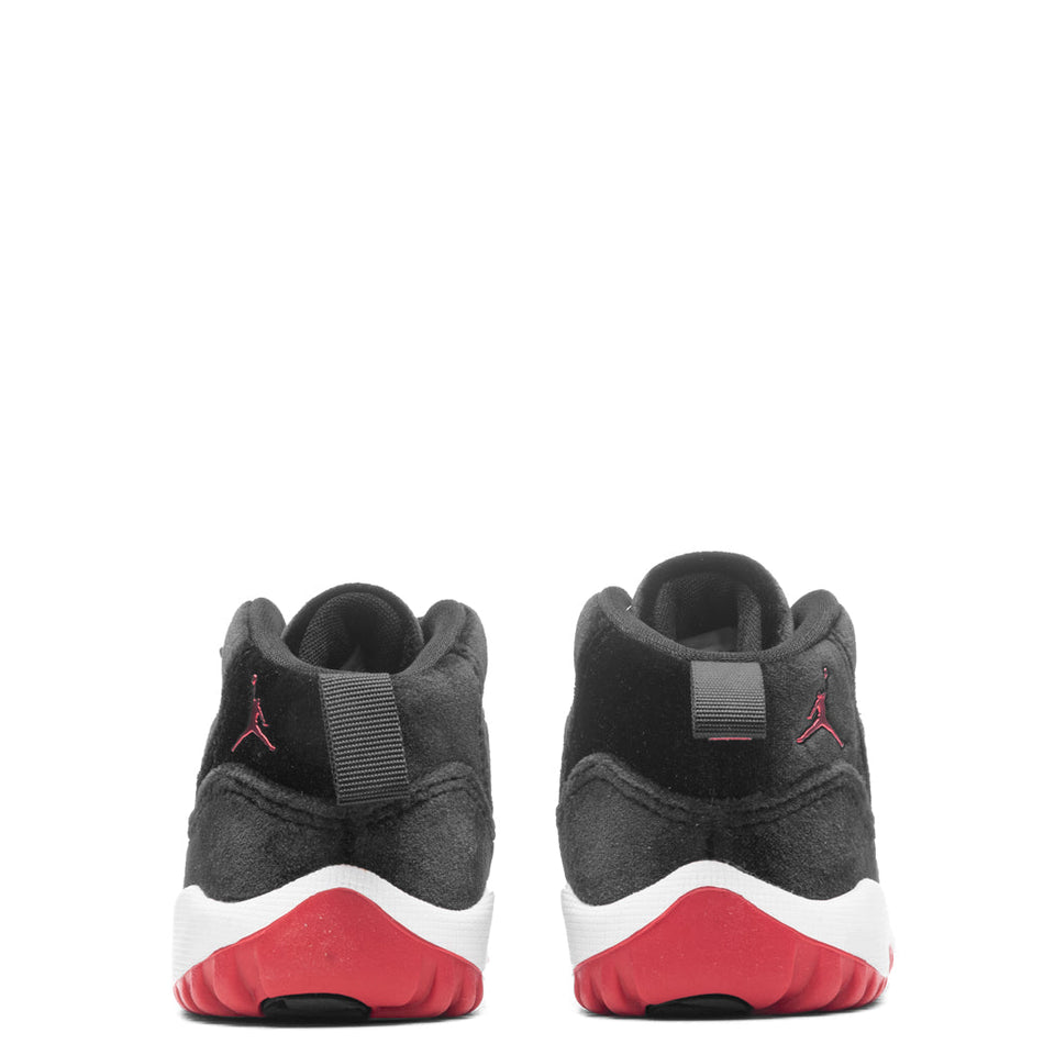 Jordan 11 Retro (TD) 'Bred Velvet' - Black/Gym Red/White