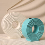 Japanese Wheel Ceramic Vase – Zen Modern Tabletop Decor