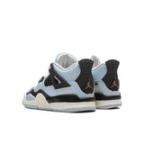 Air Jordan 4 Retro (TD) - Pure Platinum/Metallic Gold/Black/Sail