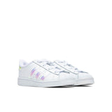 Toddler Superstar - Cloud White/Iridescent Stripe
