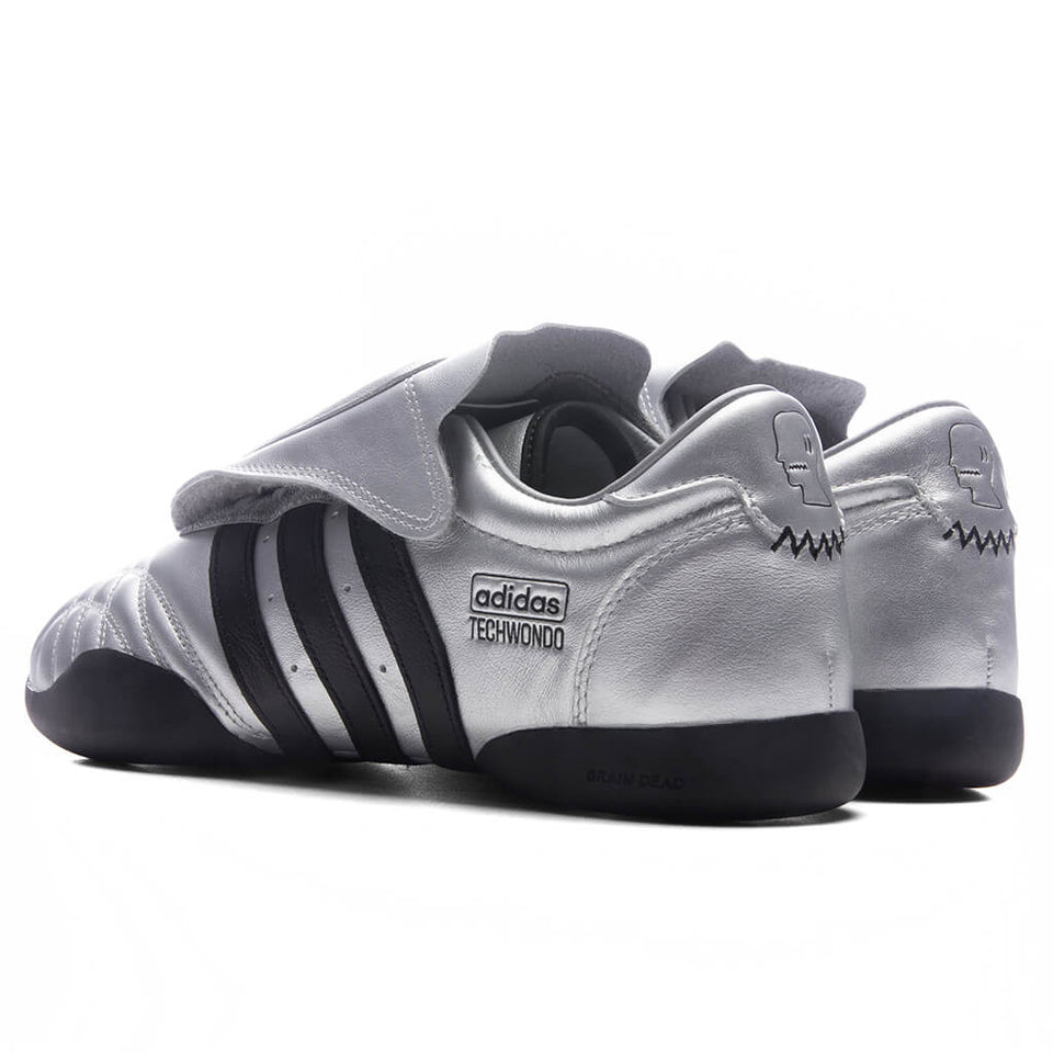 Adidas x Brain Dead Techwondo - Silver Metallic/Core Black/Cloud White