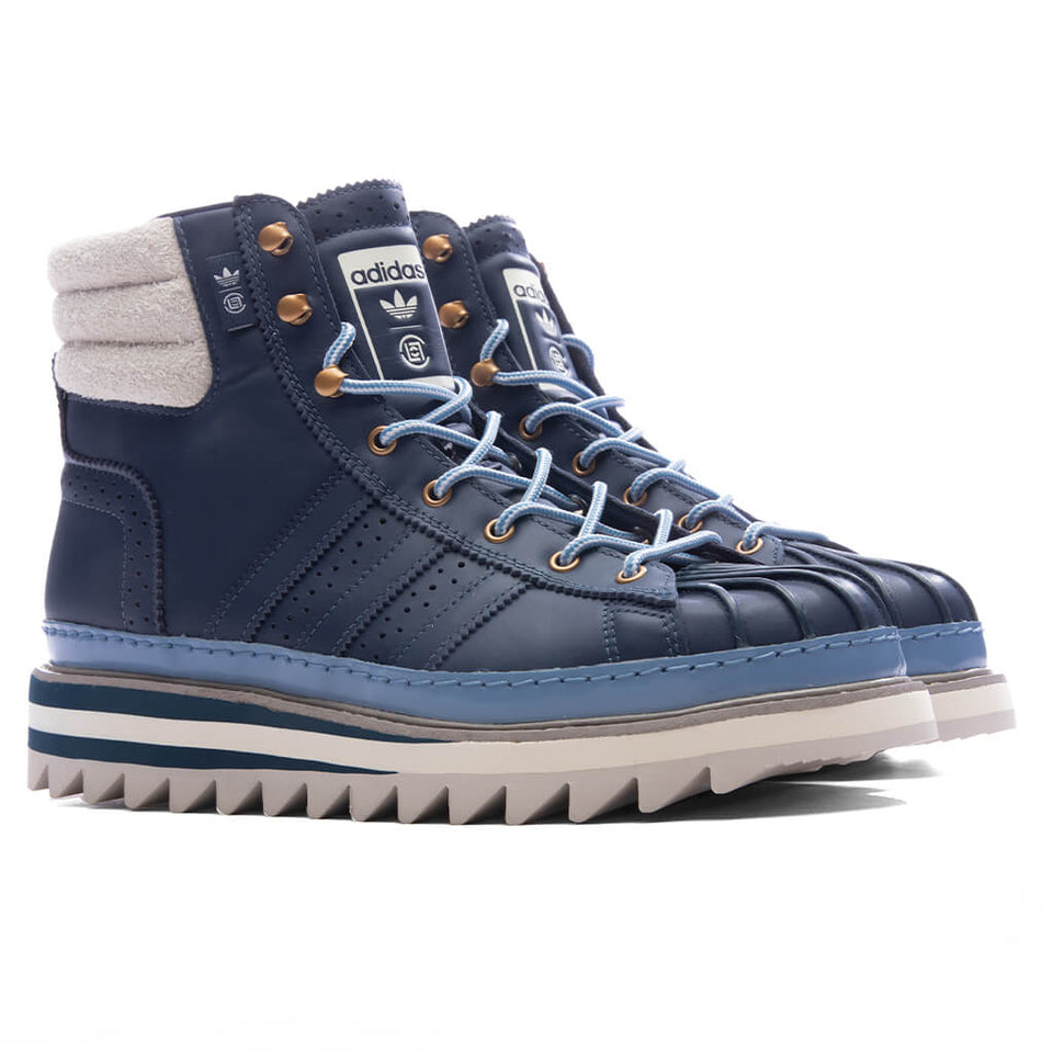 Adidas x CLOT Pro Model By Edison Chen - Mineral Blue/Cream White