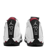 Air Jordan 14 Retro (GS) - White/Varsity Red/Black/Metallic Silver