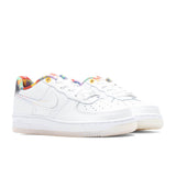 Air Force 1 LV8 (GS) - White/White/Midnight Navy