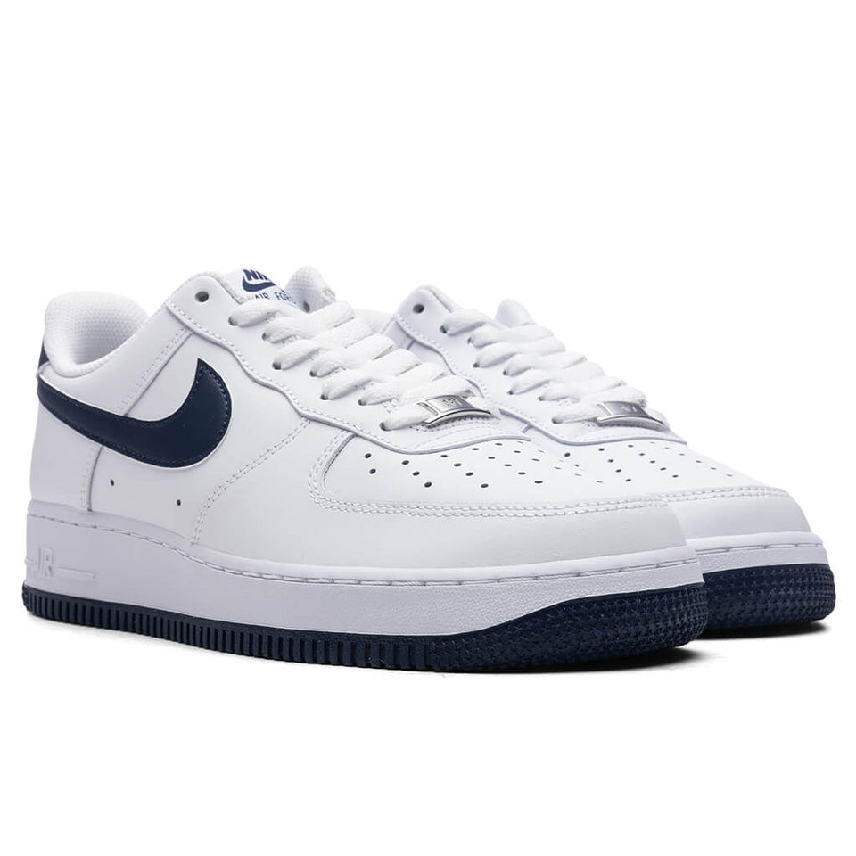Air Force 1 '07 - White/Midnight Navy/White