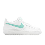 Air Force 1 (GS) - Summit White/Emerald Rise