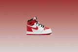 Air Jordan 1 Heritage (TD) - White/University Red/Black