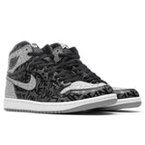 Air Jordan 1 Hi OG "Rebellionaire" - Black/White/Particle Grey