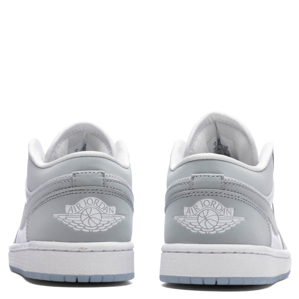 Women's Air Jordan 1 Low - White/Wolf Grey/Aluminum