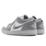 Women's Air Jordan 1 Low SE - Light Steel Grey/Sail/White