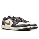Women's Air Jordan 1 Low - Shadow Brown/Brown Kelp/Sail