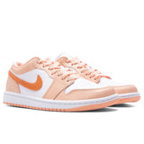 Women's Air Jordan 1 Low - Sunset Haze/Bright Citrus