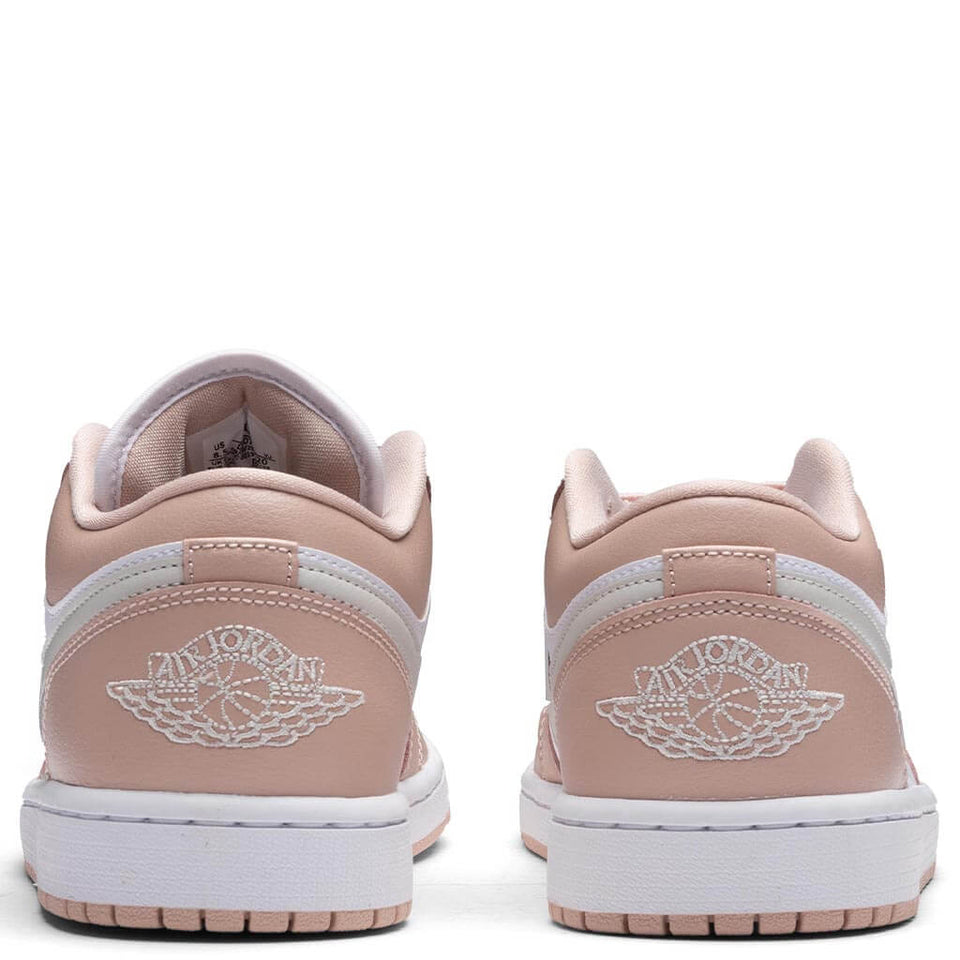 Women's Air Jordan 1 Low - White/Light Bone/Particle Beige