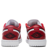 Women's Air Jordan 1 Low 'Chicago Flip' - Gym Red/White