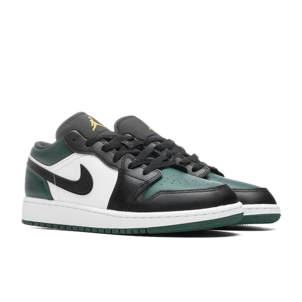 Air Jordan 1 Low (GS) - Noble Green/Pollen/White DNML