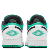 Air Jordan 1 Low (GS) - White/Stadium Green/Black