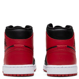 Air Jordan 1 Mid - Black/Gym Red/White