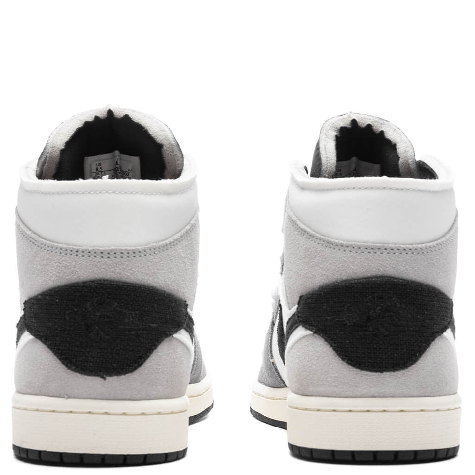 Air Jordan 1 Mid SE Craft - Cement Grey /Black/White