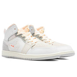 Air Jordan 1 Mid SE Craft (PS) - White/Neutral Grey/Phantom