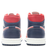 Women's Air Jordan 1 Mid SE - Gym Red/Midnight Navy/Sail/Light Iron Ore