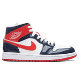Women's Air Jordan 1 Mid SE - Midnight Navy/University Red