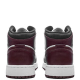 Air Jordan 1 Mid SE (GS) - White/Dark Pony/Black