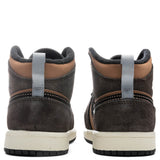 Air Jordan 1 Mid SE (PS) - Dark Chocolate/Crimson Bliss