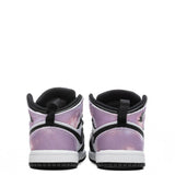Air Jordan 1 Mid SE (TD) - Black/Bleached Coral/White