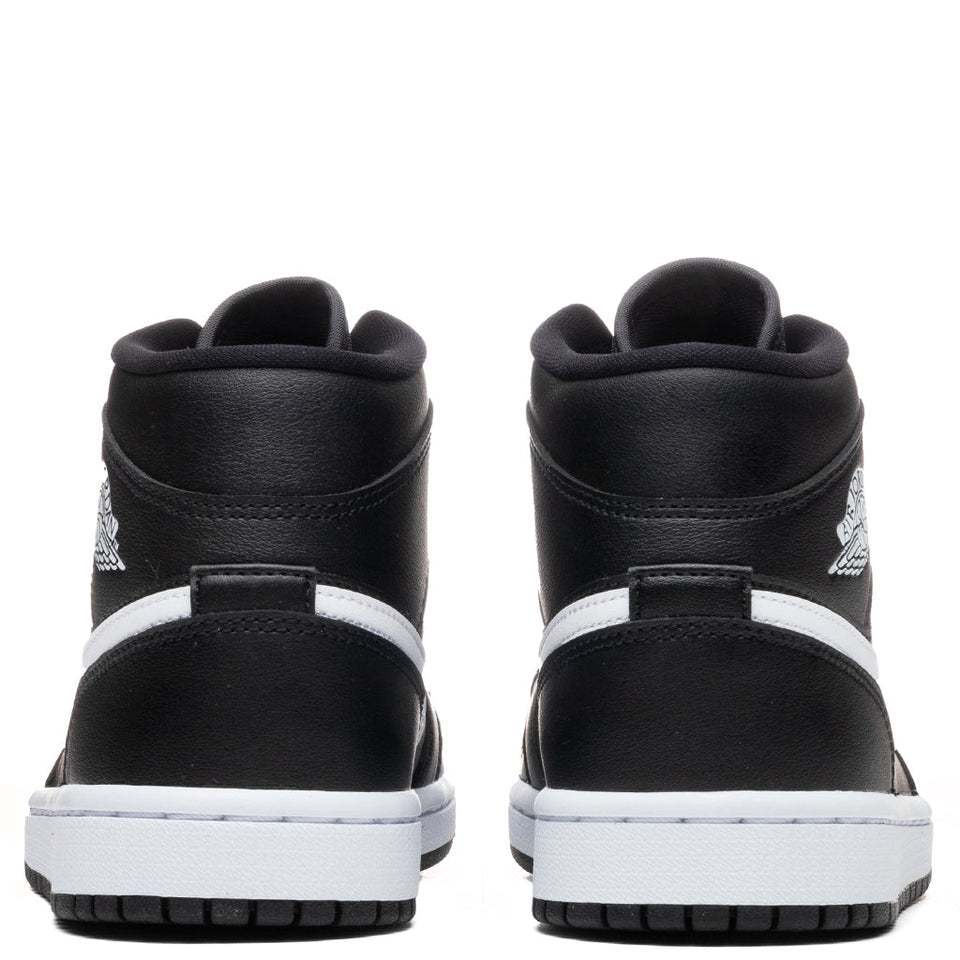 Women's Air Jordan 1 Mid - Black/White