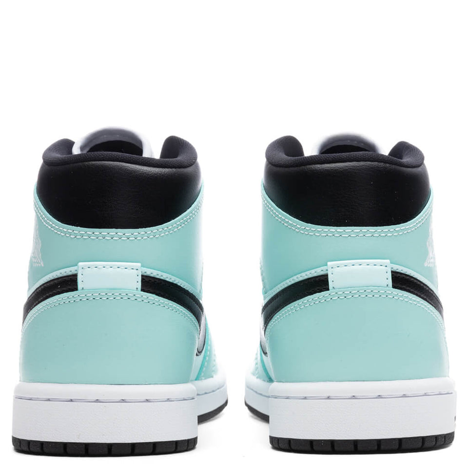Women's Air Jordan 1 Mid - Light Dew/Black