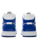 Women's Air Jordan 1 Mid - White/Hyper Royal/White