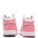 Air Jordan 1 Mid (GS) - Coral Chalk/Desert Berry/White