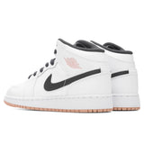 Air Jordan 1 Mid (GS) - White/Anthracite