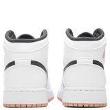 Air Jordan 1 Mid (GS) - White/Anthracite