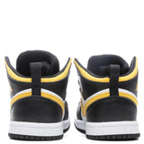 Air Jordan 1 Mid (TD) - White/Pollen/Black