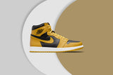Air Jordan 1 Retro High OG 'Pollen' - Yellow/Black