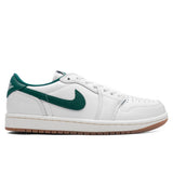 Women's Air Jordan 1 Retro Low OG - White/Oxidized Green/Sail