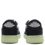 Air Jordan 1 Retro Low OG (GS) - Black/Black Raspberry/Volt Tint