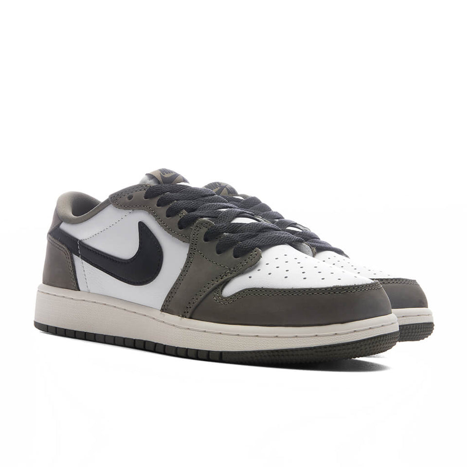Air Jordan 1 Retro Low OG 'Medium Olive' (GS) - Medium Olive/Black/Summit White