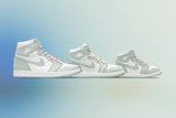 Air Jordan 1 High OG (PS) - Seafoam/White/Healing Orange