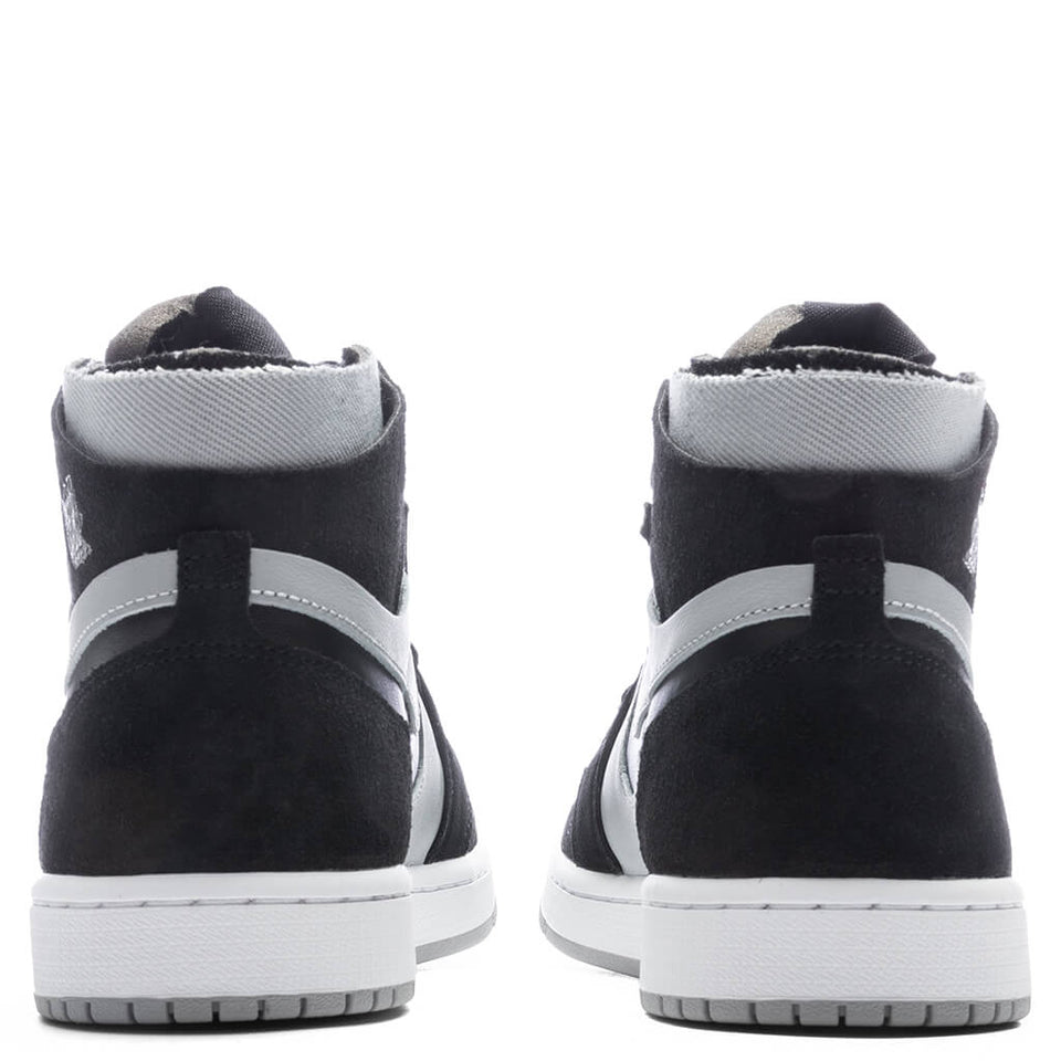 Air Jordan 1 Zoom Cmft - Black/White/LT Smoke Grey