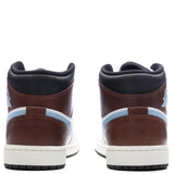 Air Jordan 1 Mid SE - White/Blue Grey/Black
