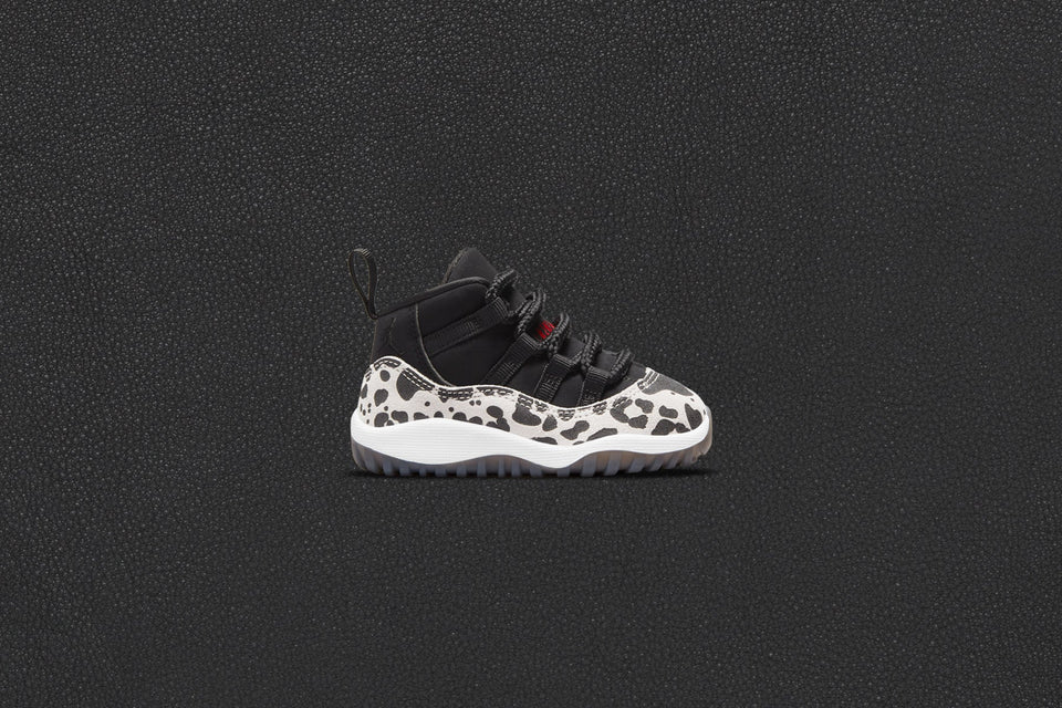 Air Jordan 11 Retro (TD) - Black/Gym Red/Sail