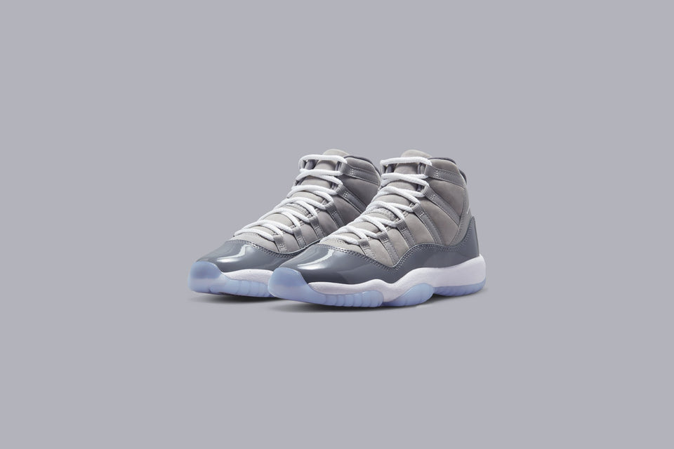 Air Jordan 11 Retro (GS) "Cool Grey" - Medium Grey/White
