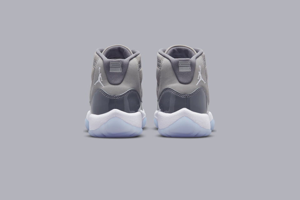 Air Jordan 11 Retro (GS) "Cool Grey" - Medium Grey/White