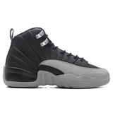Air Jordan 12 Retro (GS) Barons - Black/Wolf Grey/White