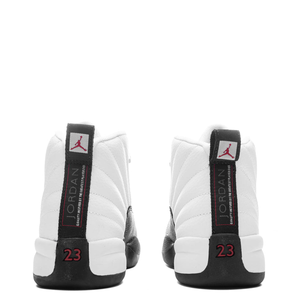 Air Jordan 12 Retro (PS) - White/Gym Red/Black