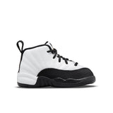 Air Jordan 12 Retro (TD) "Royalty Taxi" - White/Metallic Gold