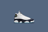Air Jordan 13 Retro (PS) 'Obsidian' - White/Dark Powder Blue